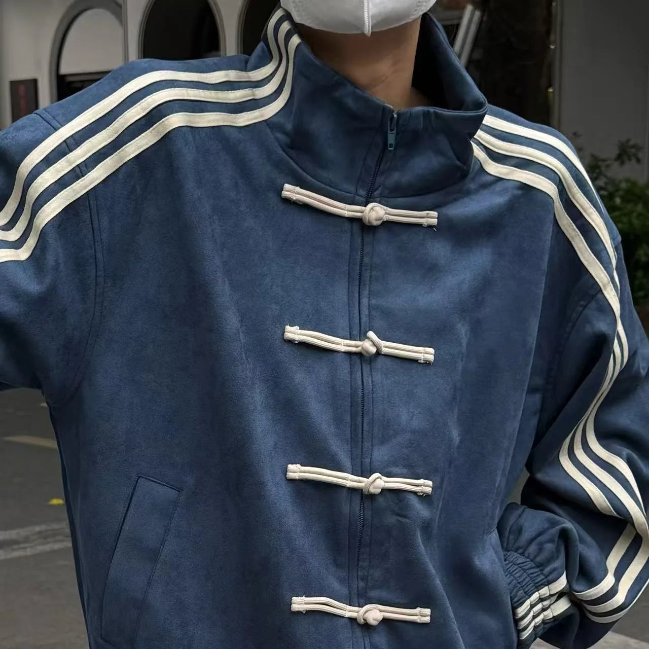 Zoquet- Chaqueta Estilo Asiático