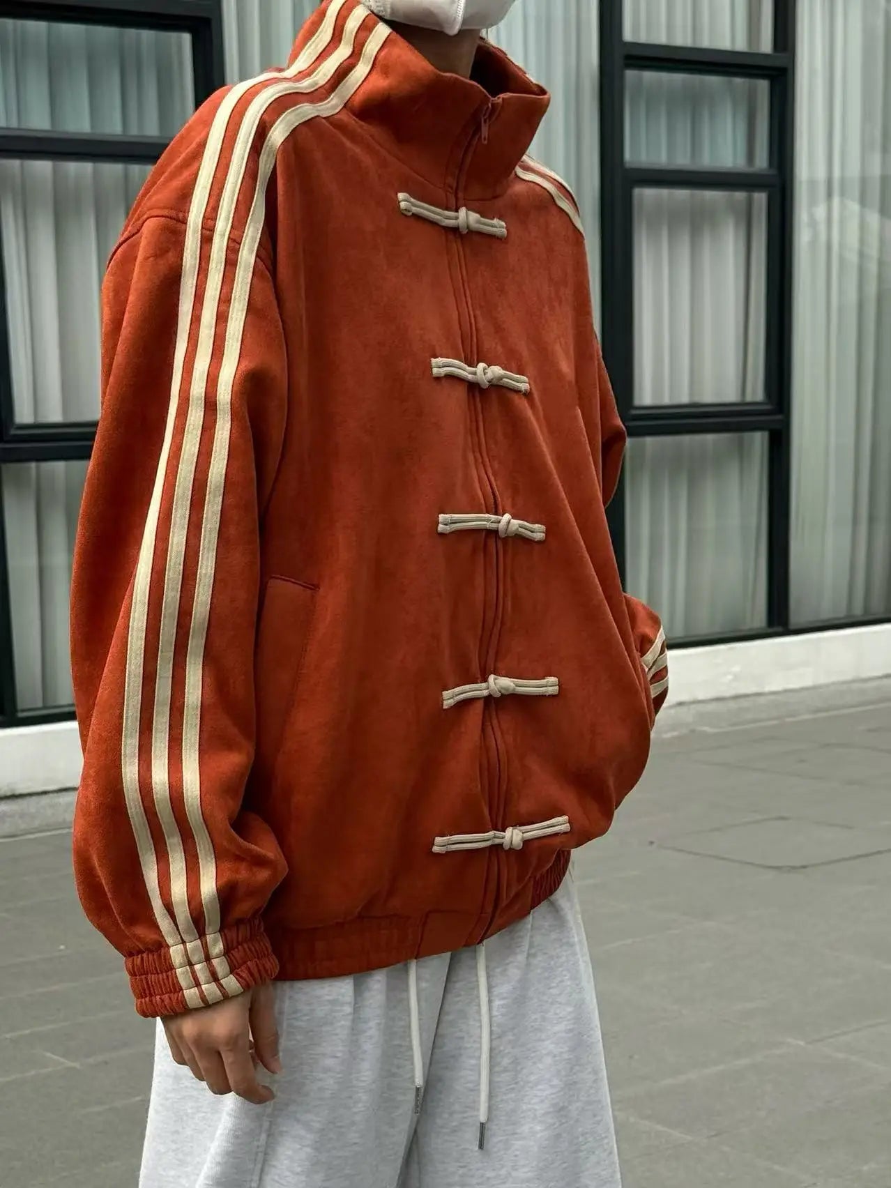 Zoquet- Chaqueta Estilo Asiático